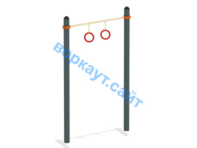 Турник с кольцами ВС-7 в Кемерове Турник с кольцами ВС-7 в Кемерове