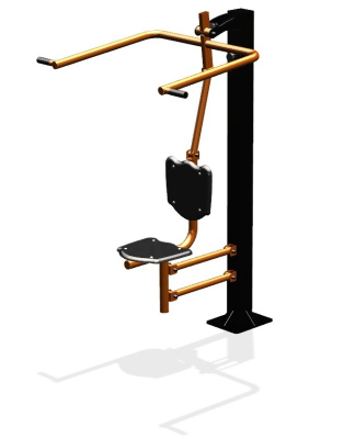 Уличный тренажер "Верхняя тяга одинарный" УТ 114 в Кемерове