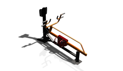 Силовой уличный тренажер  "Гребная тяга"  УТ414 в Кемерове