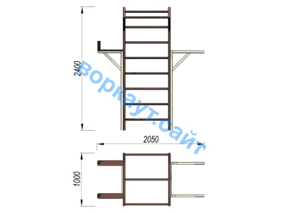 Детский спортивный комплекс 3 в 1 ДСК 3103 в Кемерове