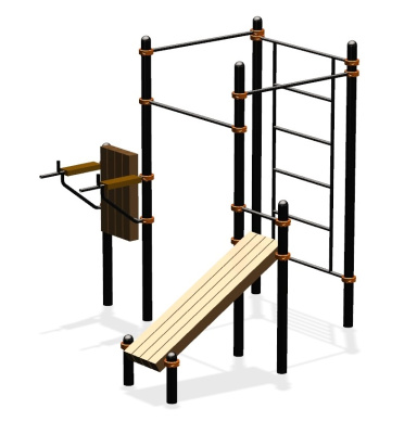 Спортивный комплекс воркаут ВС-64 в Кемерове