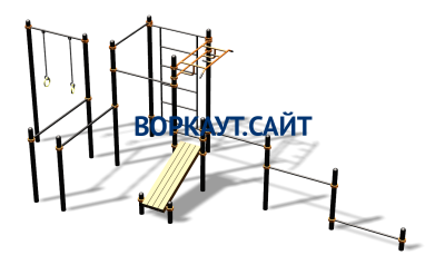 Спортивный комплекс воркаут ВС-95 в Кемерове