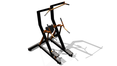 Силовой уличный тренажер  "Комбинированный станок"  УТ416 в Кемерове