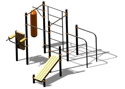 Спортивный комплекс воркаут ВС-93 в Кемерове
