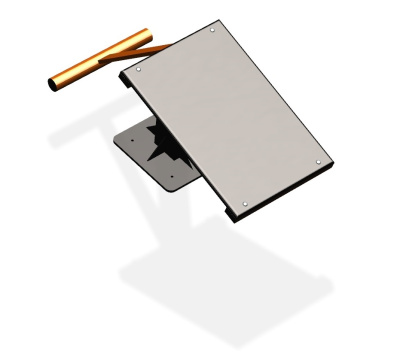 Уличный тренажер "Скамья для пресса" УТ 121 в Кемерове