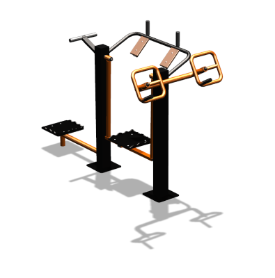 Уличный тренажер "Штурвал Пресс Супертвистер" УТ301 в Кемерове