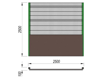 Ограждение хоккейной коробки МАФ 5202 в Кемерове