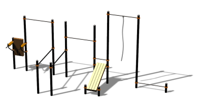 Спортивный комплекс воркаут ВС-90 в Кемерове