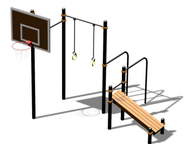 Спортивный комплекс воркаут ВС-143 в Кемерове