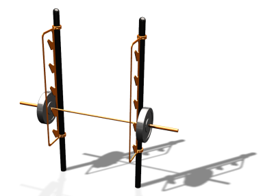 Спортивный комплекс воркаут ВС-84 в Кемерове