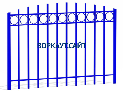 Ограждение спортивной площадки МАФ 5005 в Кемерове