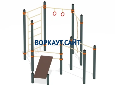 Спортивный комплекс воркаут ВС-49 в Кемерове