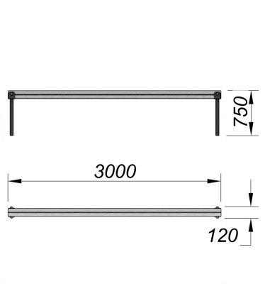Бум бревно ДСК 3540 в Кемерове